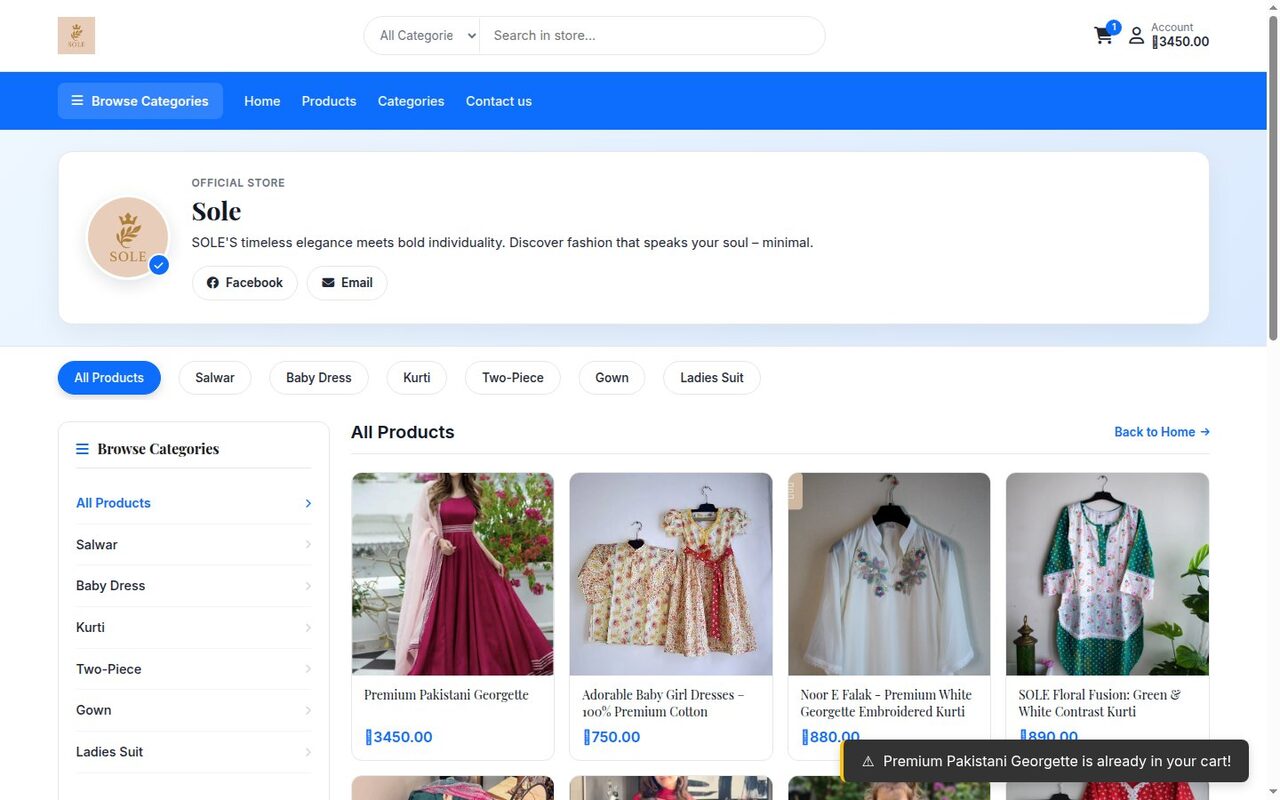 Classic theme add to cart toast