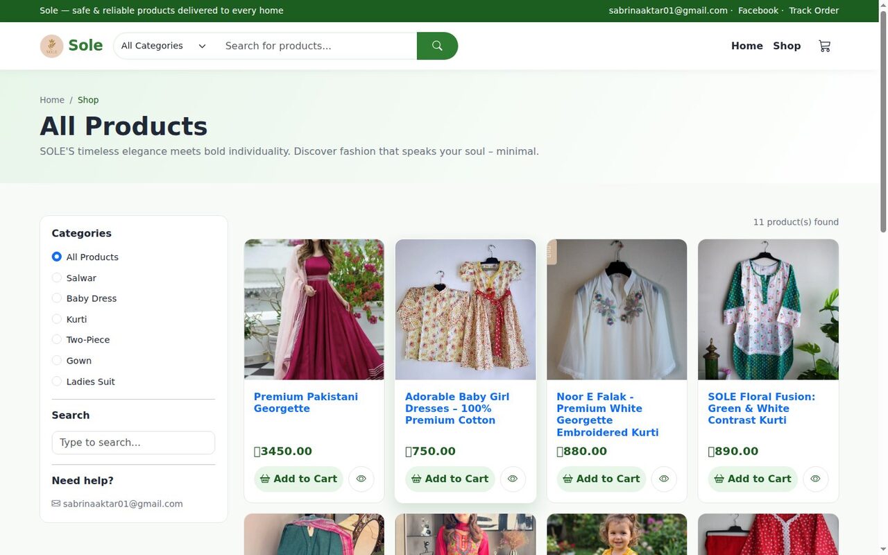 Grocery Inspired theme storefront home page